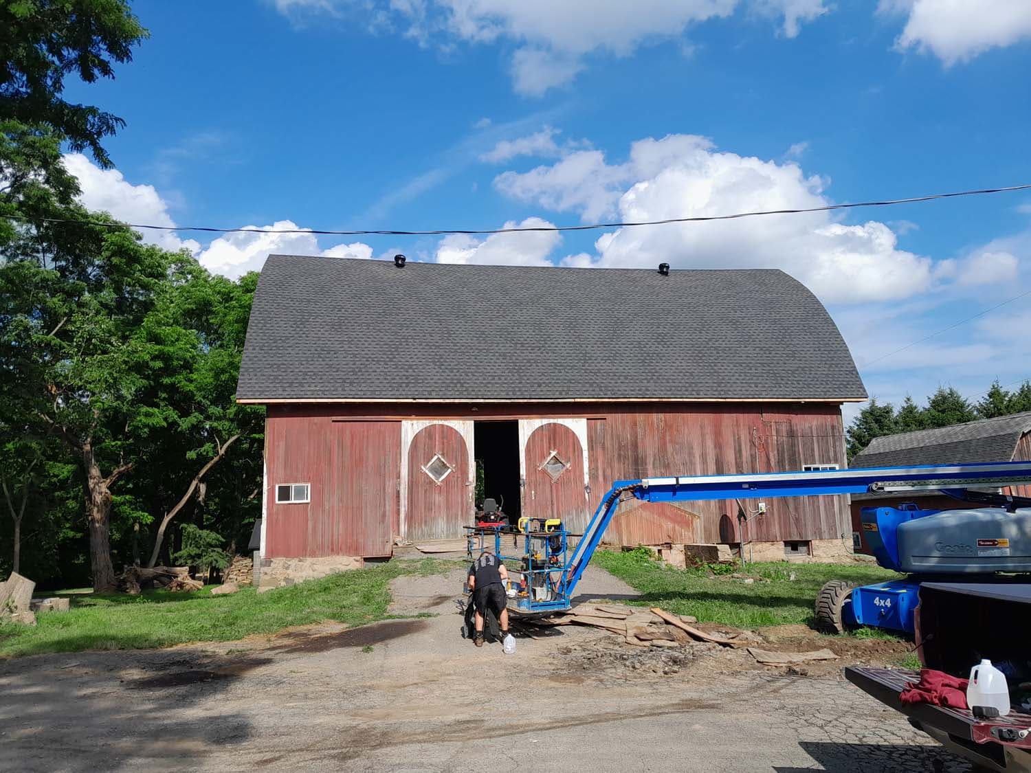 Hart Roofing MI — residential roofing project